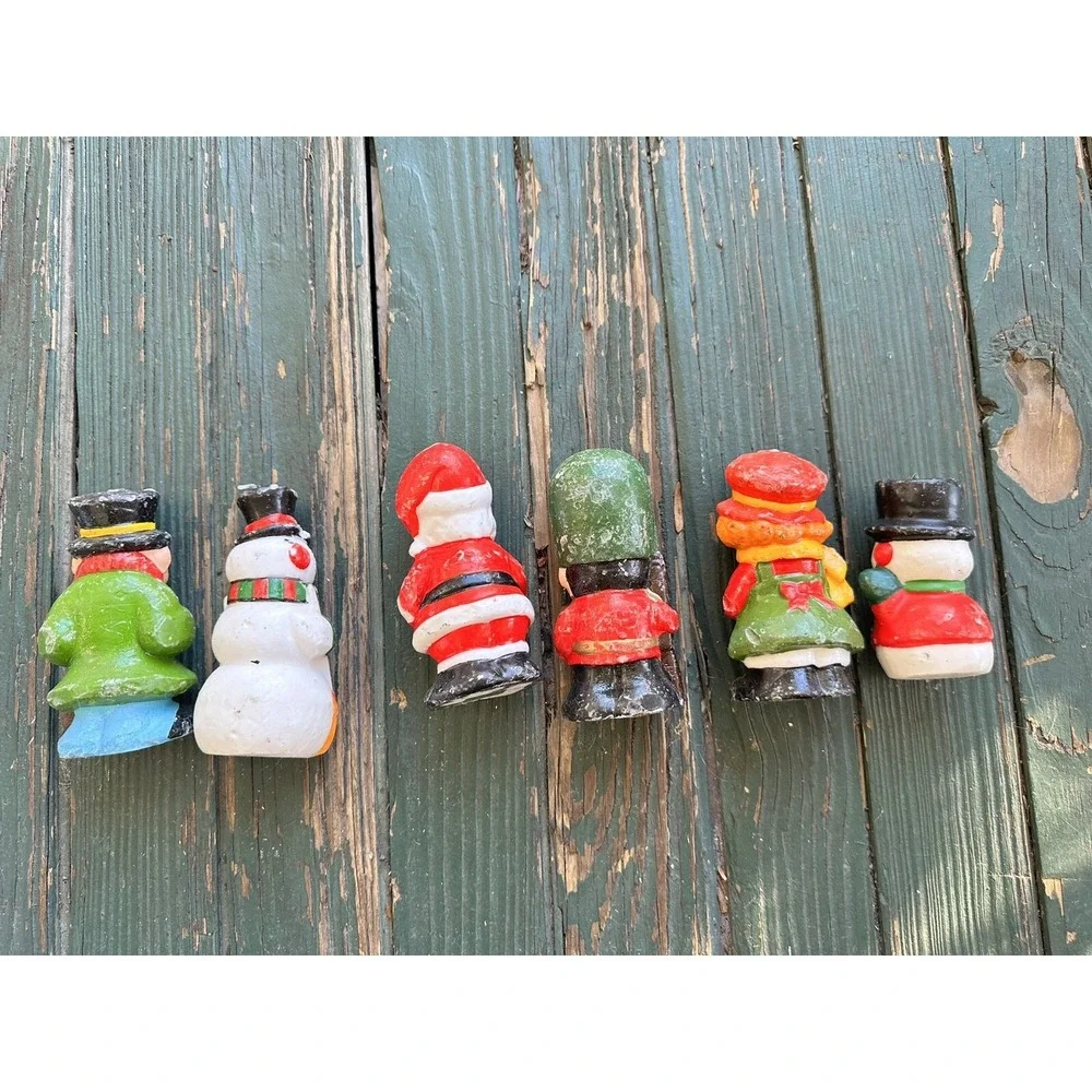 Interpur Christmas Candles Never Lit‎ Set of 6 A